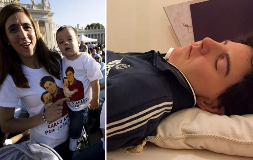 Devotos homenageiam Carlo Acutis, jovem beatificado conhecido como "padroeiro da internet"