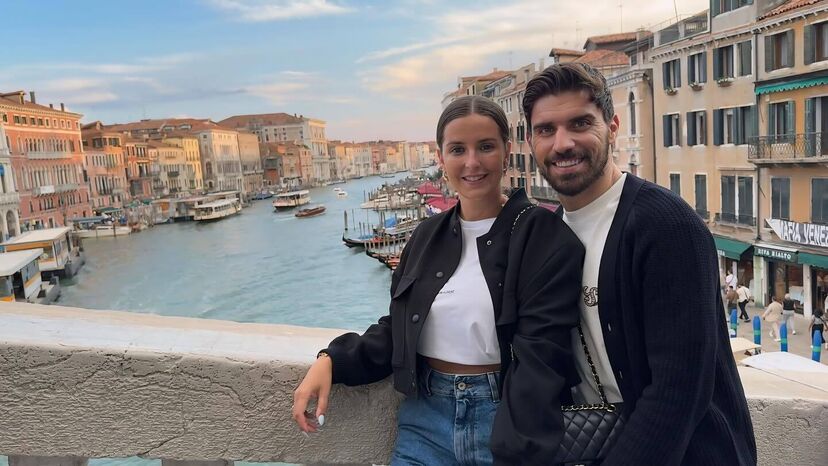 Rúben Neves casou-se com Débora Lourenço em Veneza, em 2024