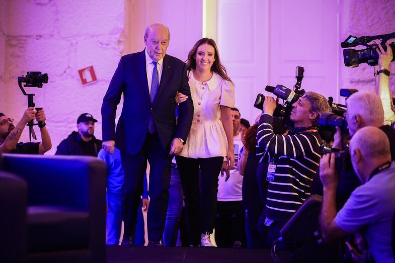 Pinto da Costa e a filha Joana