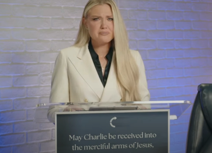 Erika Kirk devastada com a morte do marido, Charlie Kirk