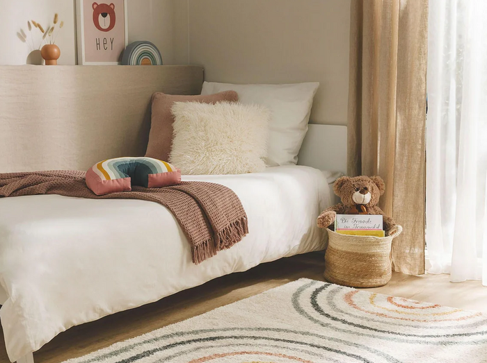 Quarto infantil para descanso e brincadeiras, um porto de abrigo para os mais novos