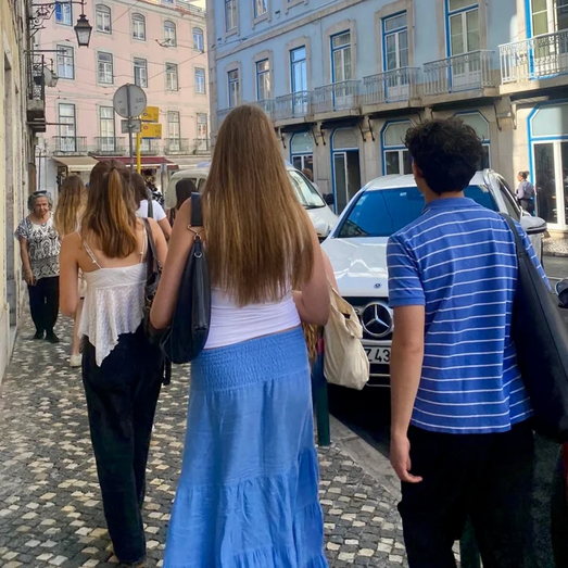 Infanta Sofia visita Lisboa: passeio turístico pela Baixa