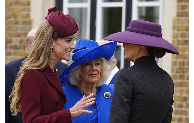 Camilla Parker-Bowles, Kate Middleton, Melania Trump