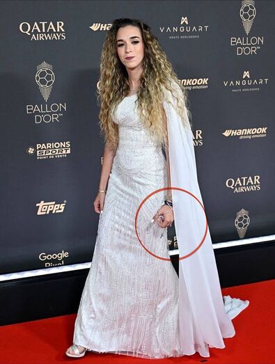 Viúva de Diogo Jota recorda o marido na gala da Bola de Ouro e nas redes sociais