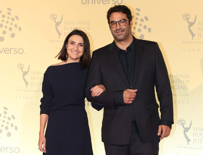 João Catarré com Joana Pais de Brito
