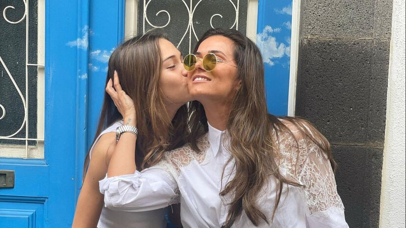 Cláudia Vieira e Maria
