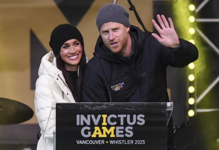 Harry e Meghan nos Invictus Games Vancouver Whistler 2025