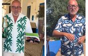Manuel Luís Goucha aproveita férias com Rui Oliveira no campo