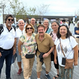 Dina Aguiar e o companheiro, Fernando Girão. Quim Barreiros