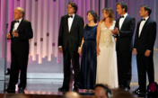 Francisco Pinto Balsemão e os cinco filhos, Francisco Maria, Joana, Mónica, Henrique e Francisco Pedro