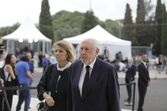 A escritora Isabel Alçada com o marido, Emílio Rui Vilar