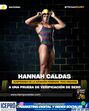 Hannah Caldas suspensa da natação após recusa em teste de verificação de sexo