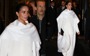 Meghan Markle regressa à Europa, marcando presença no desfile de Balenciaga, em Paris