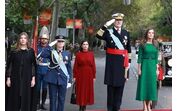 Felipe, Letizia, Leonor e Sofia 