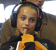 Margarida Corceiro, atriz portuguesa, acompanha Lando Norris na Fórmula 1