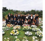 Filhos, netos e mulher de Balsemão reunidos em cerimónias fúnebres