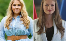 Famílias amigas e com ambições comuns: princesa Amalia da Holanda vai seguir os passos da princesa Leonor de Espanha