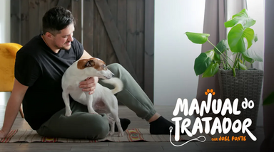 "Manual do Tratador" com dicas de Joel Ponte para promover novas experiências a cachorros