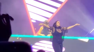 É a loucura! Joana Marques dança ao som dos Anjos no Coliseu