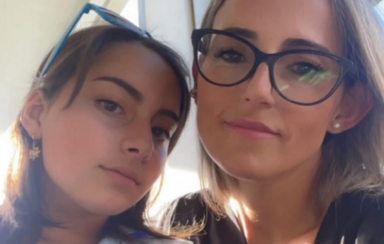 Noori com a mãe, Cristiana Gaspar