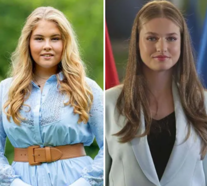 Famílias amigas e com ambições comuns: princesa Amalia da Holanda vai seguir os passos da princesa Leonor de Espanha