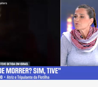 Sofia Aparício revela o que passou ao ser detida pelas autoridades de Israel: 'Roubaram-me tudo, fui atirada para o chão e arrastada'