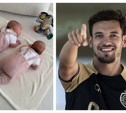 Pedro Gonçalves anda tão babado com as filhas gémeas: 'Só dá vontade de abraçar essas princesas'