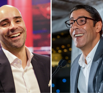 Rivais no Benfica, quase compadres na vida privada. A história de amor na família que une Rui Costa ao seu opositor João Diogo Manteigas