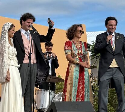 Mariana, neta de Cavaco Silva, casou com o músico Kyle Questt. Veja as imagens do casamento