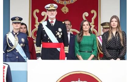 Felipe, Letizia, Leonor e Sofia