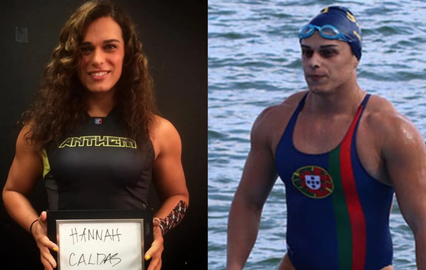 Hannah Caldas, nadadora portuguesa, impedida de competir após transição de género nos EUA