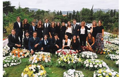 Filhos, netos e mulher de Balsemão reunidos em cerimónias fúnebres