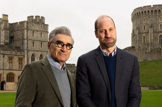 William deu entrevista intimista a Eugene Levy
