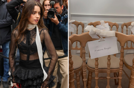 Madalena Aragão marca presença na Semana da Moda de Paris