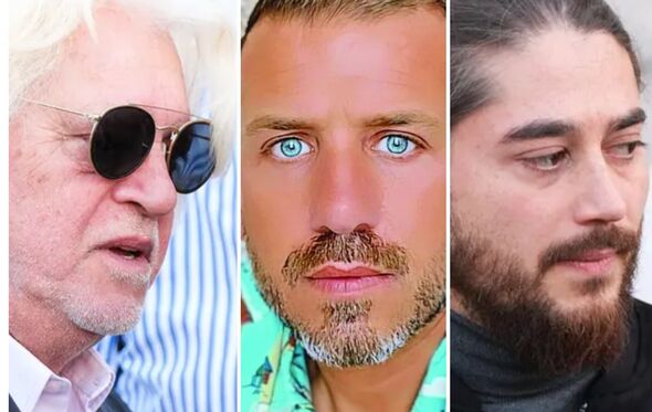 António Coelho, Eduardo Ferreira e Marco António, os herdeiros de Marco Paulo 