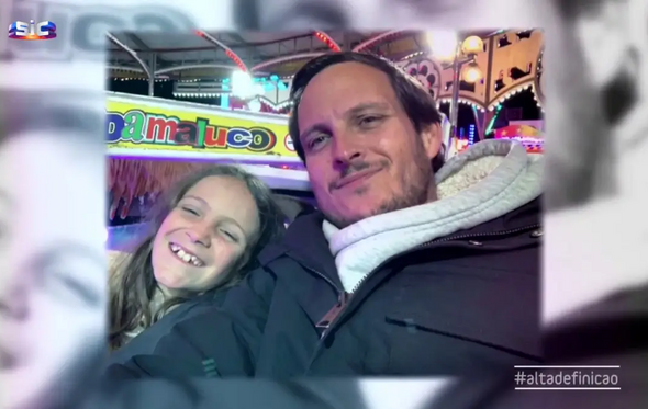 Francisco Pedro Balsemão com a filha mais velha