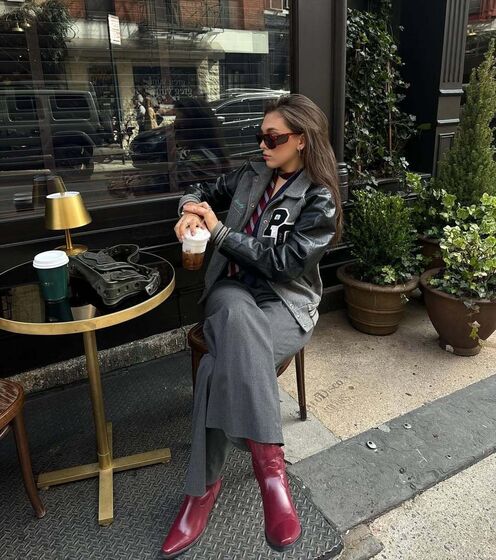 Descubra as botas que se vão usar este outono/inverno: bordeaux