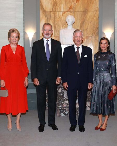 Reis de Espanha e Bélgica reúnem-se em Bruxelas