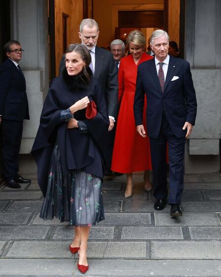 Reis de Espanha e Bélgica reúnem-se em Bruxelas