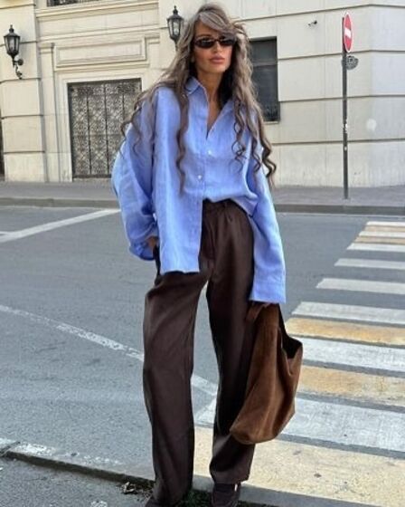 Camisa azul - Os 10 básicos imprescindíveis deste outono