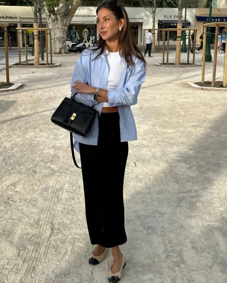Camisa azul - Os 10 básicos imprescindíveis deste outono