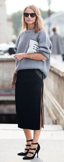 Camisola cinzenta - Os 10 básicos imprescindíveis deste outono