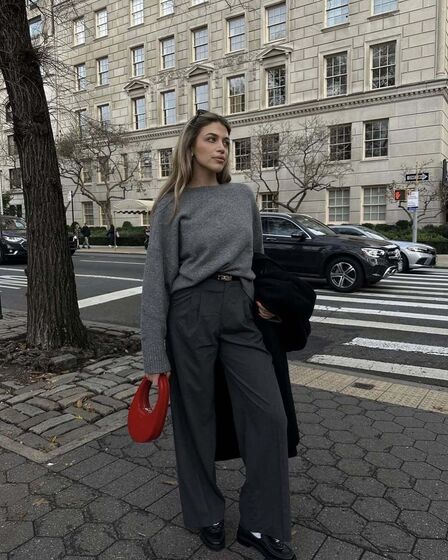 Camisola cinzenta - Os 10 básicos imprescindíveis deste outono