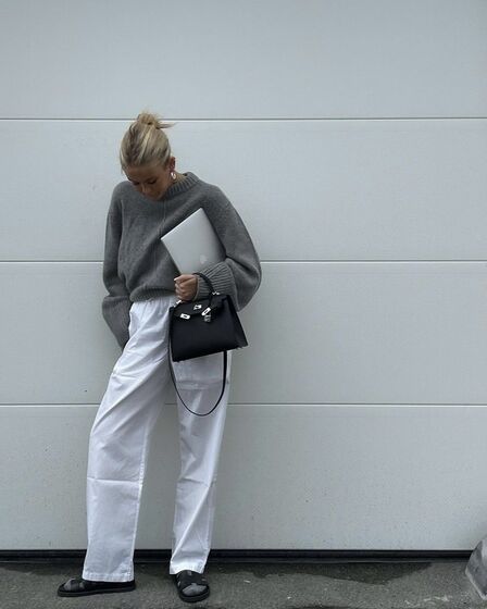 Camisola cinzenta - Os 10 básicos imprescindíveis deste outono