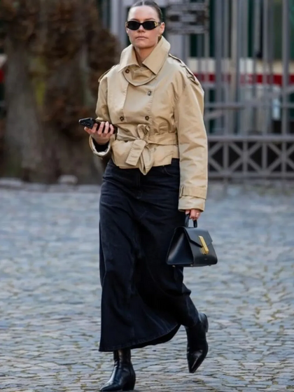 Cropped trench coat- Os 10 básicos imprescindíveis deste outono