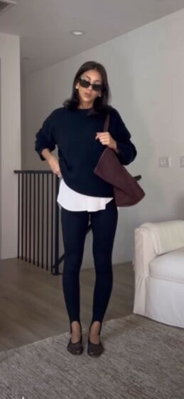 Não quer pôr as leggings de parte? Há 5 formas elegantes e 'trendy' para continuar a usá-las