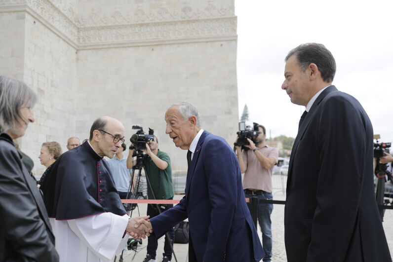 Marcelo Rebelo de Sousa e Luís Montenegro