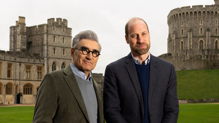 William deu entrevista intimista a Eugene Levy