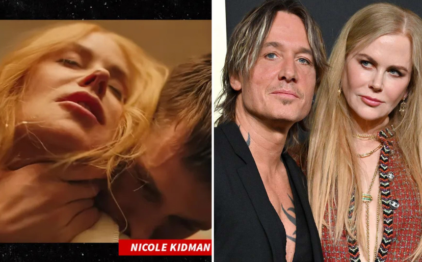 Divórcio de Nicole Kidman e Keith Urban ligado a cenas ousadas no filme "Babygirl"