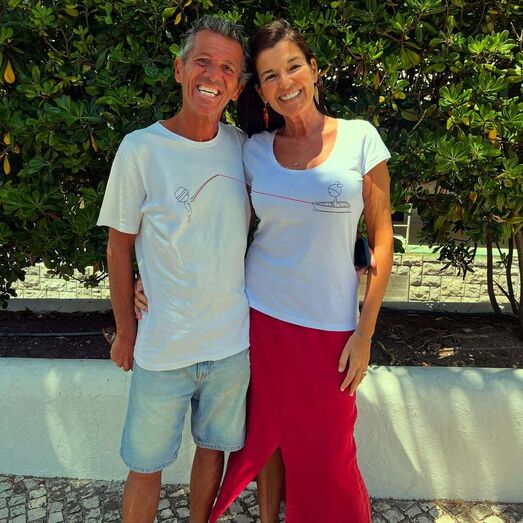 Maria Vasconcelos, marido Xavier